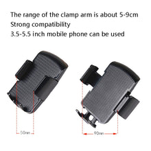 Load image into Gallery viewer, Air Inlet Cup Seat 2 In 1 Universal Long Hose Car Mobile Phone Bracket, 2 In 1 Long Hose Car Mobile Phone Bracket