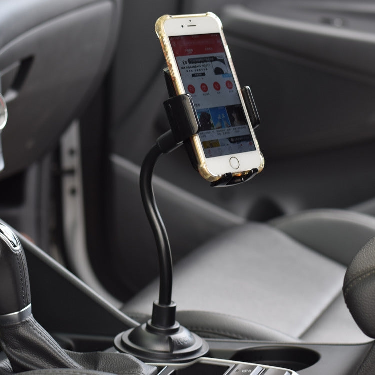 Air Inlet Cup Seat 2 In 1 Universal Long Hose Car Mobile Phone Bracket, 2 In 1 Long Hose Car Mobile Phone Bracket