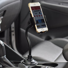 Load image into Gallery viewer, Air Inlet Cup Seat 2 In 1 Universal Long Hose Car Mobile Phone Bracket, 2 In 1 Long Hose Car Mobile Phone Bracket