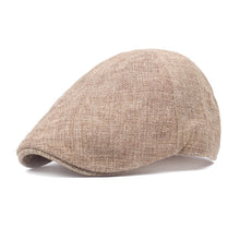 Load image into Gallery viewer, Spring/Summer Burlap Cap Retro Men Forward Beret