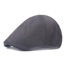 Load image into Gallery viewer, Spring/Summer Burlap Cap Retro Men Forward Beret