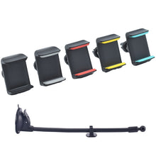 Load image into Gallery viewer, Suction Cup Long Soft Hose Windshield Car Mobile Phone Clip Bracket