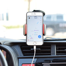 Load image into Gallery viewer, Suction Cup Long Soft Hose Windshield Car Mobile Phone Clip Bracket