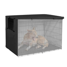 Load image into Gallery viewer, Oxford Cloth Pet Cage Cover Outdoor Furniture Dustproof Rainproof Sunscreen Cover, 63.5x48x50cm, 79x50.8x53cm, 94x61x63.5cm, 109x74x76cm, 124.5x79x84cm