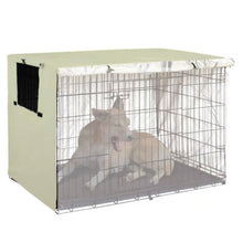 Load image into Gallery viewer, Oxford Cloth Pet Cage Cover Outdoor Furniture Dustproof Rainproof Sunscreen Cover, 63.5x48x50cm, 79x50.8x53cm, 94x61x63.5cm, 109x74x76cm, 124.5x79x84cm