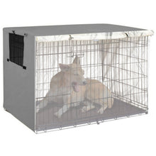 Load image into Gallery viewer, Oxford Cloth Pet Cage Cover Outdoor Furniture Dustproof Rainproof Sunscreen Cover, 63.5x48x50cm, 79x50.8x53cm, 94x61x63.5cm, 109x74x76cm, 124.5x79x84cm
