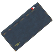 Load image into Gallery viewer, MenBense Matt Male Wallet Long Fashion Large Capacity Male Wallet, Navy Blue, Black, Dark Brown, Light Brown