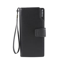 Load image into Gallery viewer, Menbense Fashion Business Simple Handbag PU Large Capacity Male Wallet, Black, Dark Brown