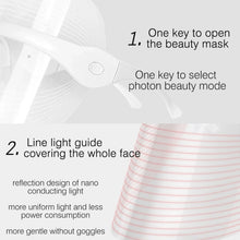 Load image into Gallery viewer, LED Beauty Mask IPL Spectrometer Photon Beauty Skin Rejuvenation Instrument, 908 Seven Color, 908 Three Color