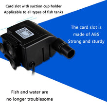 Load image into Gallery viewer, Multifunctional Fish Tank Filter Oxygenation Silent Pump, CN Plug, JP-500G 6W, JP-700G 12W, JP-900G 20W, JP-1100G 25W, JP-1500G 45W