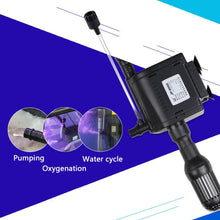 Load image into Gallery viewer, Multifunctional Fish Tank Filter Oxygenation Silent Pump, CN Plug, JP-500G 6W, JP-700G 12W, JP-900G 20W, JP-1100G 25W, JP-1500G 45W