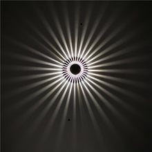 Load image into Gallery viewer, LED Aluminum Aisle Light Sunflower Corridor Lamp Decorative Light, Visible Installation 1W, Visible Installation 3W, Invisible Installation 1W, Invisible Installation 3W