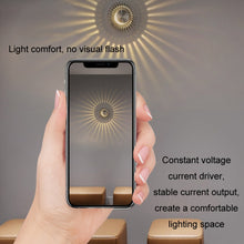 Load image into Gallery viewer, LED Aluminum Aisle Light Sunflower Corridor Lamp Decorative Light, Visible Installation 1W, Visible Installation 3W, Invisible Installation 1W, Invisible Installation 3W