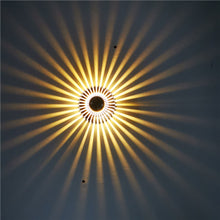 Load image into Gallery viewer, LED Aluminum Aisle Light Sunflower Corridor Lamp Decorative Light, Visible Installation 1W, Visible Installation 3W, Invisible Installation 1W, Invisible Installation 3W