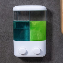 Load image into Gallery viewer, Hotel Bathroom Manual Soap Machine Wall Hanging Paste Transparent Soap, Single Head, Double Head