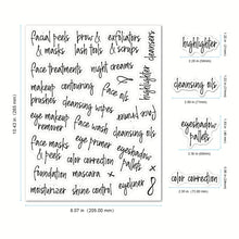 Load image into Gallery viewer, Bathroom Jars Label Storage Classification Waterproof Bathroom Stickers