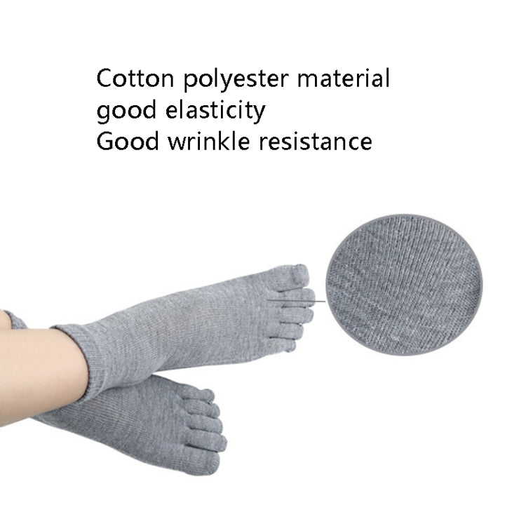 Knitted Comfort Five-Toed Socks Men Split Toe Socks