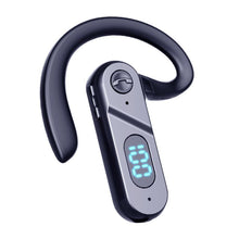 Load image into Gallery viewer, V28 Bluetooth Headset Hanging Ear Digital Display Single Ear Voice Control Earphone, V28 Black