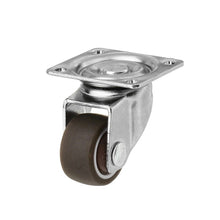 Load image into Gallery viewer, Folding Table Drying Rack Flat Bottom Movable Single Axis TPE Wheel, 1 inch, 1.25 inch, 1.5 inch, 2 inch