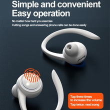 Load image into Gallery viewer, A1S Bluetooth Earphone Hanging Ear Incorporation True Sound Sports Single Ear Headset, A1S Black, A1S White