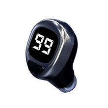 Load image into Gallery viewer, F6 Bluetooth Headset Mini Invisible Ear Business Digital Display Earphone, F6 Black, F6 White