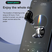 Load image into Gallery viewer, F6 Bluetooth Headset Mini Invisible Ear Business Digital Display Earphone, F6 Black, F6 White