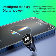 Load image into Gallery viewer, F6 Bluetooth Headset Mini Invisible Ear Business Digital Display Earphone, F6 Black, F6 White