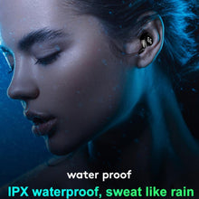 Load image into Gallery viewer, F6 Bluetooth Headset Mini Invisible Ear Business Digital Display Earphone, F6 Black, F6 White