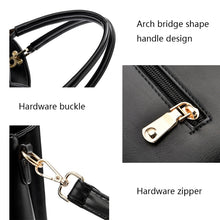 Load image into Gallery viewer, Lattice Texture Large Capacity Handbag, White, Khaki, Green, Black, Pink