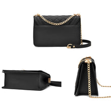 Load image into Gallery viewer, 6382 One-shoulder Diagonal Rhombus Chain Bag, 6382 (White), 6382 (Khaki), 6382 (Light Grey), 6382 (Black), 6382 (Light Green), 6382 (Pink), 6382 (Dark Red)