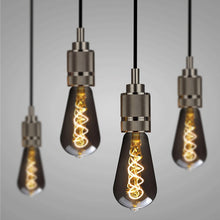 Load image into Gallery viewer, Electroplating Smoke Grey Warm Light LED Bulb Retro Lamp, ST64, G80, G95, G125, A110, T185, T300