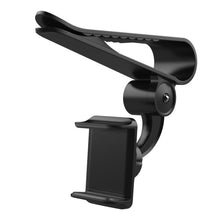 Load image into Gallery viewer, Car Sun Visor Bracket Car Mobile Phone Buckle Holder, Black