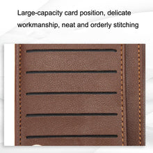 Load image into Gallery viewer, MenBense Long Fashion Embossed Magnetic Buckle Multi-Card Slot Men Wallet