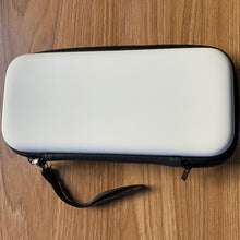 Load image into Gallery viewer, Game Console Crystal Shell Remote Sensing Cap Tempered Film Storage Bag Set For Switch OLED Console, Storage Bag+Crystal Case+Rocker Capx6+Tempered Film, White Storage Bag 14 In 1(Hand Rope), White Storage Bag 16 In 1