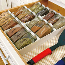 Load image into Gallery viewer, 276 PCS Transparent Waterproof Spice Labels 2 Color Combination Pantry Markers