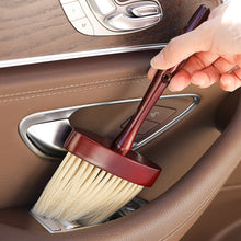 Load image into Gallery viewer, Wood Lengthening Handle Dust Brush Car Vent Internal Decoration Soft Brush, Handle Dust Brush