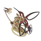 3D Wooden Mechanical Hummingbird Hand-Assembled Puzzle Model