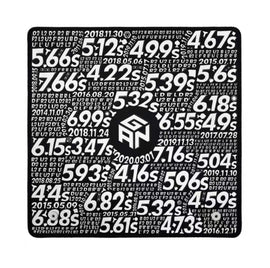 GAN Timer-themed Rubik Cube Mat Quick Stack Cup Training Mat Non-Slip Mouse Pad