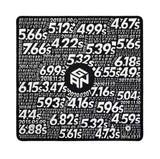 GAN Timer-themed Rubik Cube Mat Quick Stack Cup Training Mat Non-Slip Mouse Pad