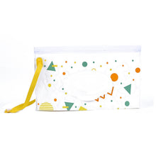 Load image into Gallery viewer, Baby EVA Wet Wipes Bag Portable Flip Removable Sanitary Wet Wipes Bag, Cactus, Red Flower, Feather, Triangle, Crown, Shell, Style 3, Dot, Black And Grey Stripe, Floating Object, Gear, Cat Claw, Geometric Figure, Space, Whale, Orange Space, Big Round Ba...