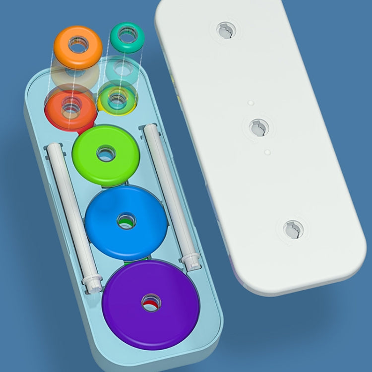 Qiyi Tower of Hanoi Puzzle Geometric Stacker Kids Developmental Toy,Style: