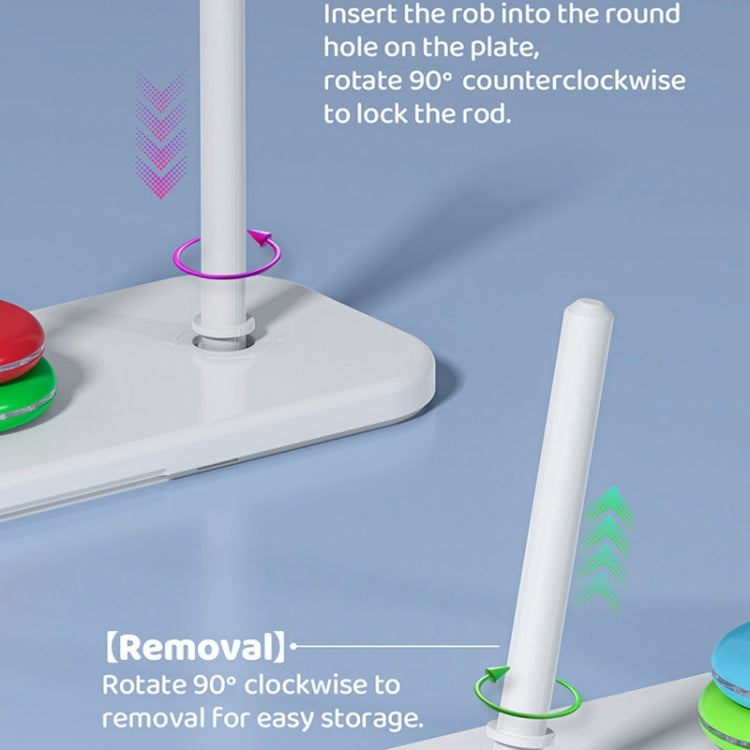 Qiyi Tower of Hanoi Puzzle Geometric Stacker Kids Developmental Toy,Style: