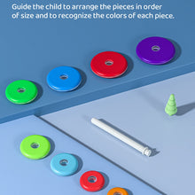 Load image into Gallery viewer, Qiyi Tower of Hanoi Puzzle Geometric Stacker Kids Developmental Toy,Style: