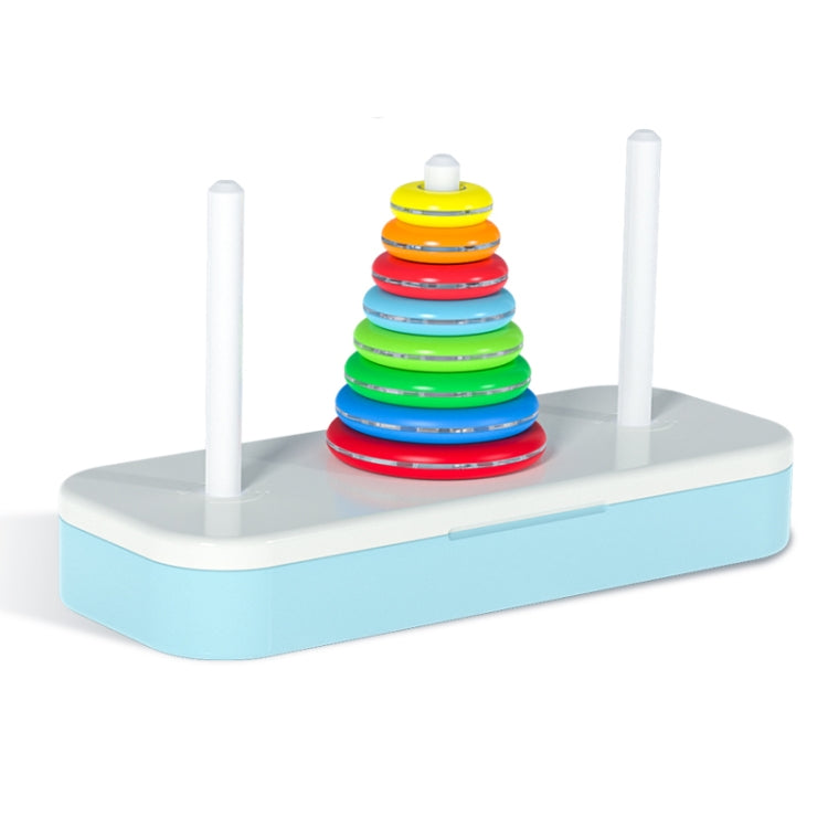 Qiyi Tower of Hanoi Puzzle Geometric Stacker Kids Developmental Toy,Style: