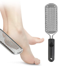 Load image into Gallery viewer, Stainless Steel Exfoliating Pedicure Grinding And Rubbing Machine, Style:, Big Hole Smiles (Black), Small Hole Square Hole (Black), Big Hole Smiles (Brown), Small Hole Square Hole (Brown)