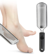 Load image into Gallery viewer, Stainless Steel Exfoliating Pedicure Grinding And Rubbing Machine, Style:, Big Hole Smiles (Black), Small Hole Square Hole (Black), Big Hole Smiles (Brown), Small Hole Square Hole (Brown)