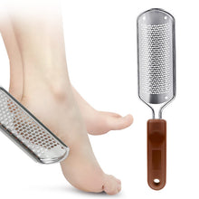 Load image into Gallery viewer, Stainless Steel Exfoliating Pedicure Grinding And Rubbing Machine, Style:, Big Hole Smiles (Black), Small Hole Square Hole (Black), Big Hole Smiles (Brown), Small Hole Square Hole (Brown)