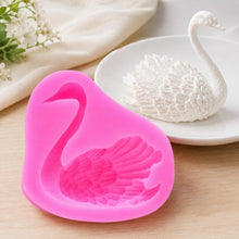 Load image into Gallery viewer, 2 PCS Swan Baking Silicone Mould Cake Decorating Mould, Swan