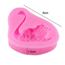 Load image into Gallery viewer, 2 PCS Swan Baking Silicone Mould Cake Decorating Mould, Swan