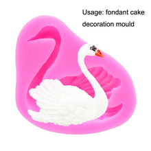 Load image into Gallery viewer, 2 PCS Swan Baking Silicone Mould Cake Decorating Mould, Swan